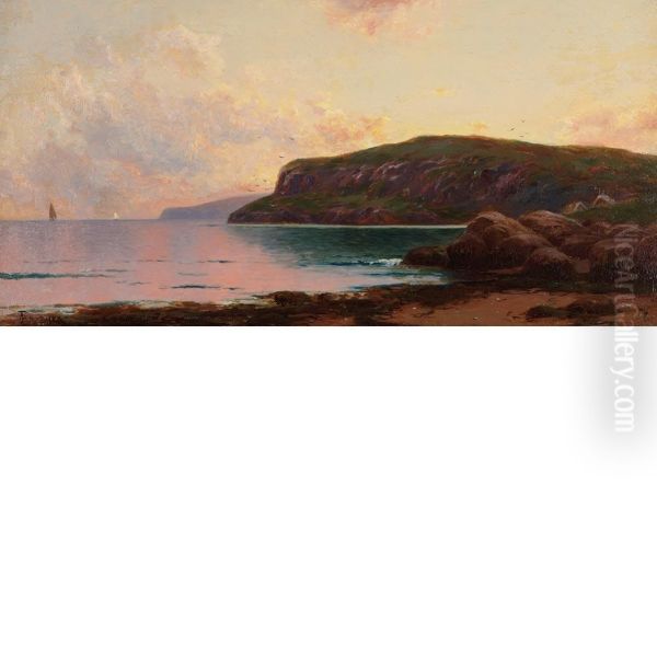 Coastal View Oil Painting by Alfred Thompson Bricher