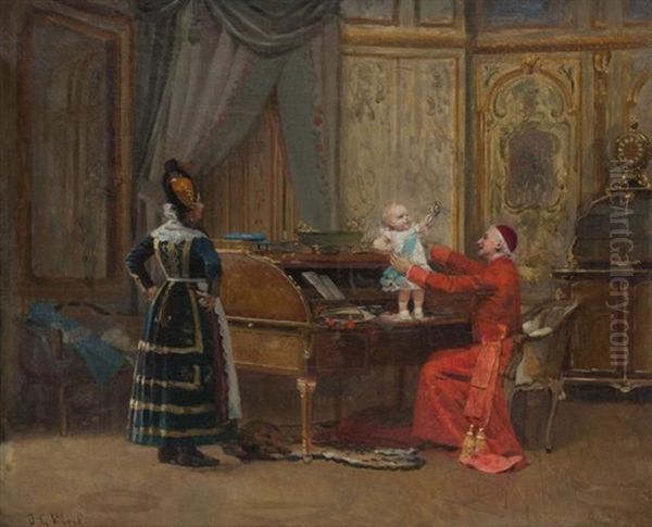 Le Petit-neveu Oil Painting by Jehan Georges Vibert