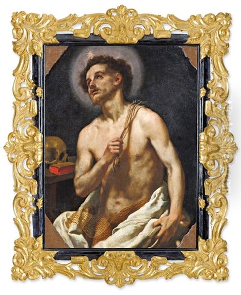 Saint Dominic Oil Painting by Jacopo Vignali