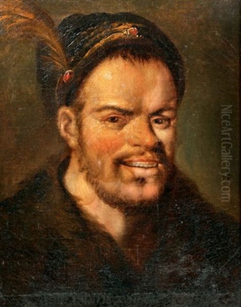 Portrait Presume De Francois Rabelais Oil Painting by Claude Vignon