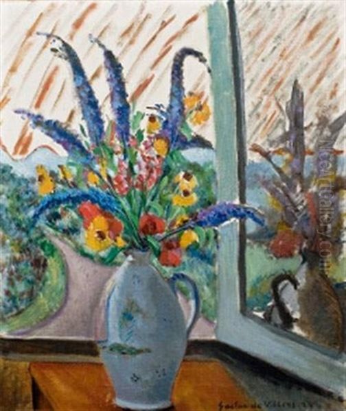 Bouquet De Fleurs Oil Painting by Gaston de (Gaston Bernheim-Jeune) Villers