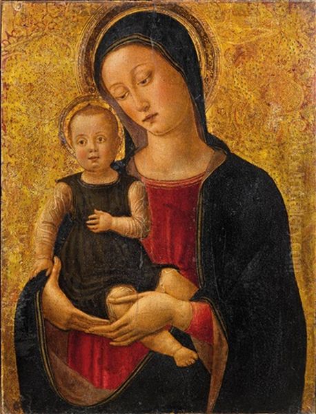 Madonna And Child Oil Painting by Bartolommeo Vivarini