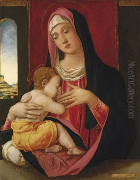 The Madonna And Child Oil Painting by Bartolommeo Vivarini