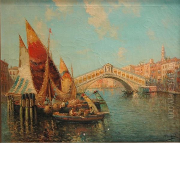 Venice Oil Painting by Nicholas Briganti