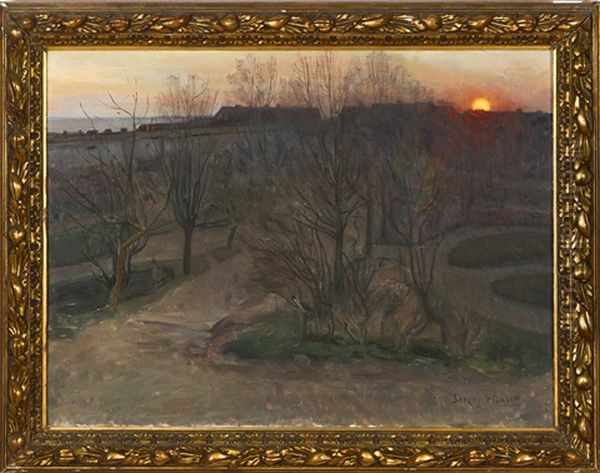 View Of Kustaanmiekka (suomenlinna) Oil Painting by Sergei Vlasov