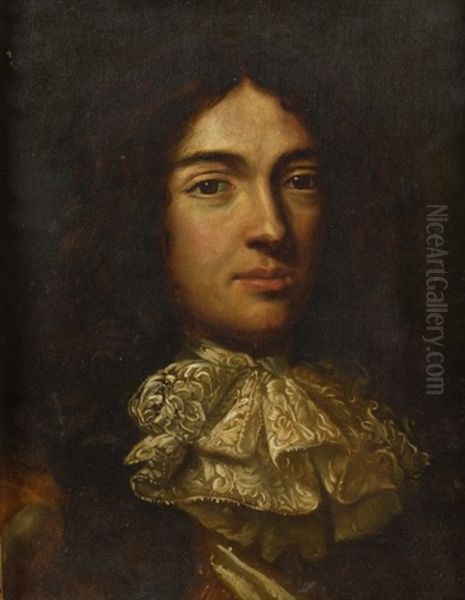 Portrait D'homme De Qualite Oil Painting by Jakob Ferdinand Voet