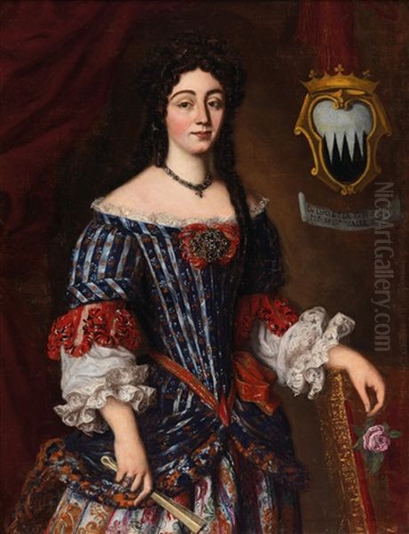 Portrait Of Lucrezia Ruffo Oil Painting by Jakob Ferdinand Voet