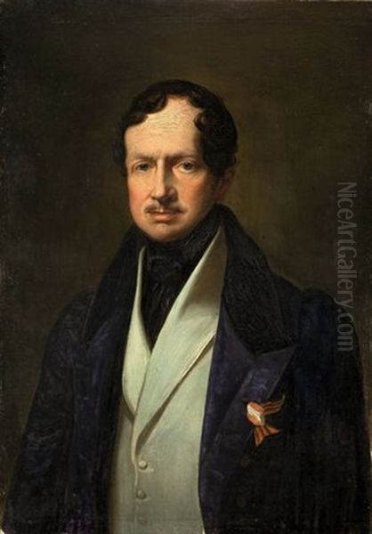 Friedrich Wilhelm Iii., Konig Von Preussen Oil Painting by Carl Christian Vogel von Vogelstein