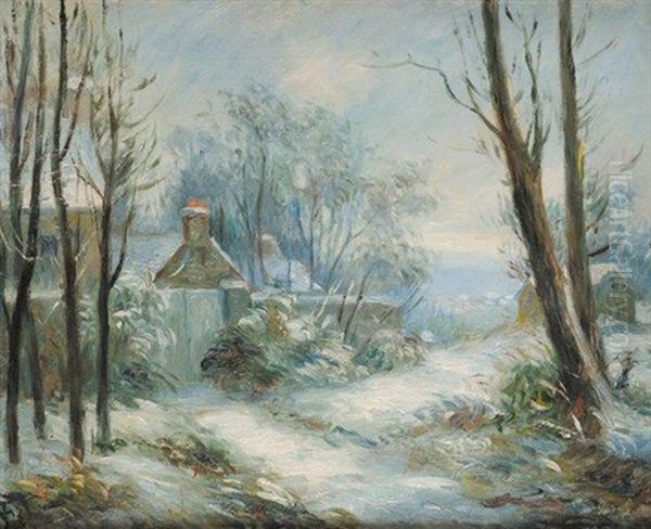 Paysage Enneige by Paul Vogler