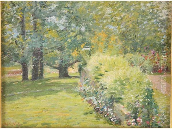 Summer Garden by Louis Charles Vogt