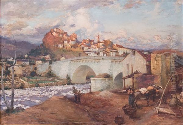 Citadelle De Corte Oil Painting by Henri Emile Vollet