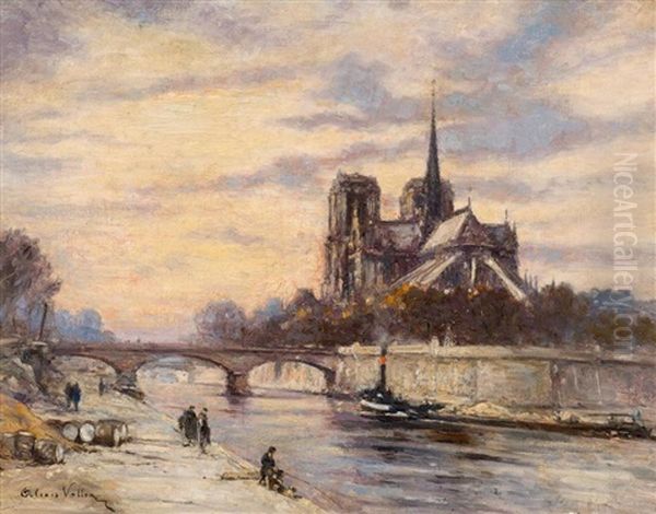 Notre Dame, Paris Oil Painting by Alexis Vollon