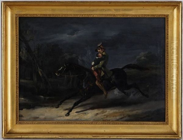 Le Roi Des Aulnes Oil Painting by Joseph Simon Volmar