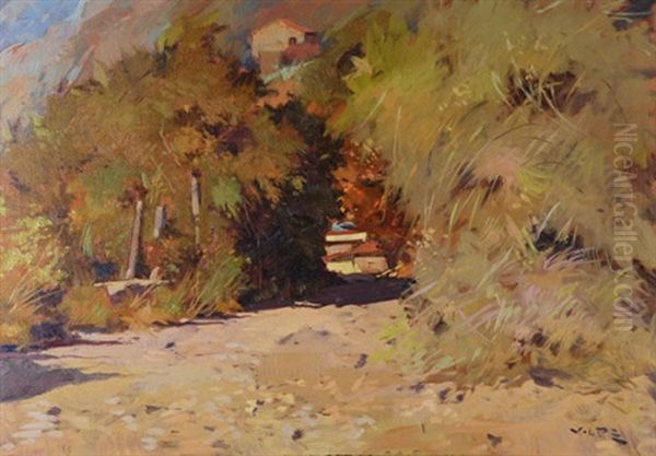 Corsica Oil Painting by Amedeo Ghesio Volpengo