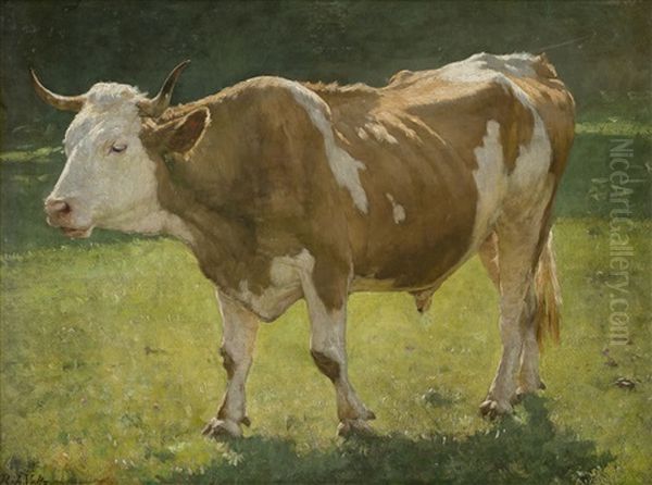 Stier Oil Painting by Richard Voltz