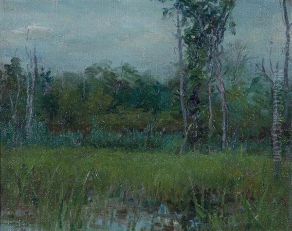 Landscape by Robert Vonnoh