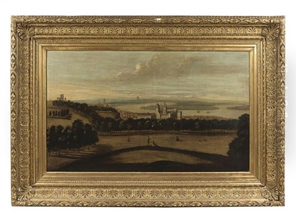 Vue De La Tamise A La Hauteur De Greenwich, L