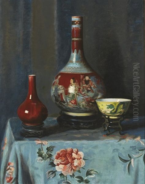 Still Life Oil Painting by Hubert Vos