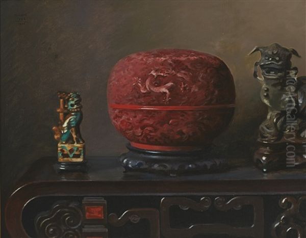 Still Life Oil Painting by Hubert Vos