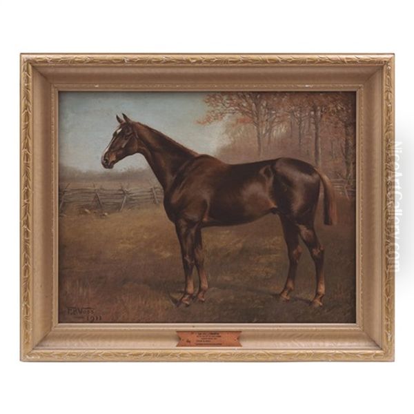 Caballo Dr. Hellsworth Oil Painting by Franklin Brook Voss