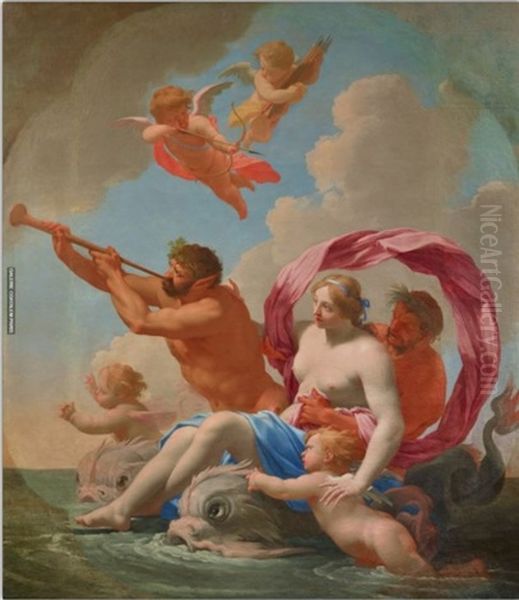 La Sibylle De Tibur Oil Painting by Simon Vouet