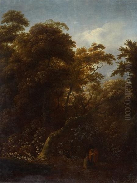 Waldlandschaft Oil Painting by Jansz van Vries