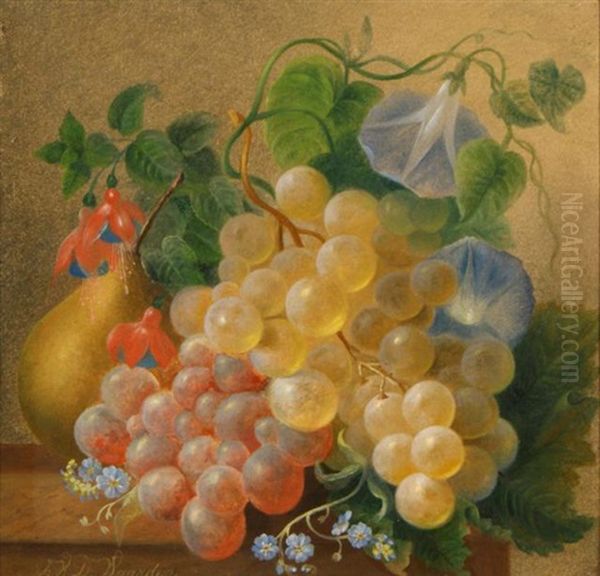 Still Life Oil Painting by Jan Van Der Waarden