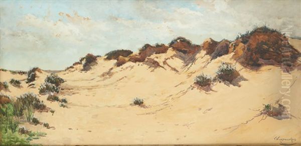 Dunes Oil Painting by Victor Wagemaekers