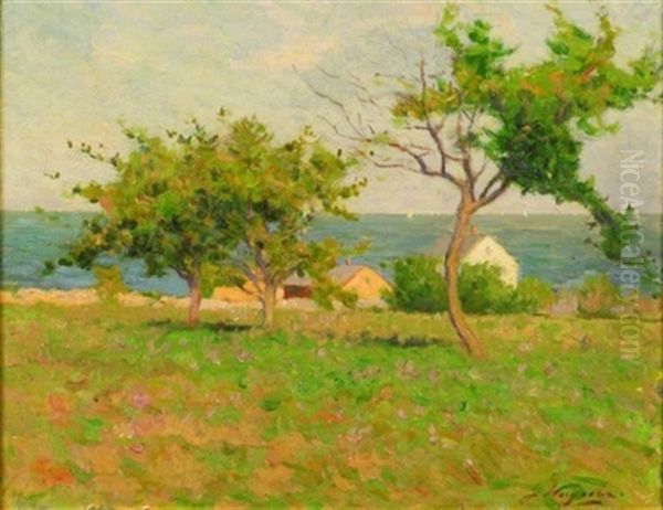 A Sunny Day Oil Painting by Jacob Wagner