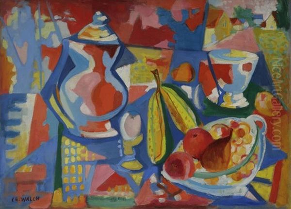 Nature Morte Oil Painting by Charles Walch