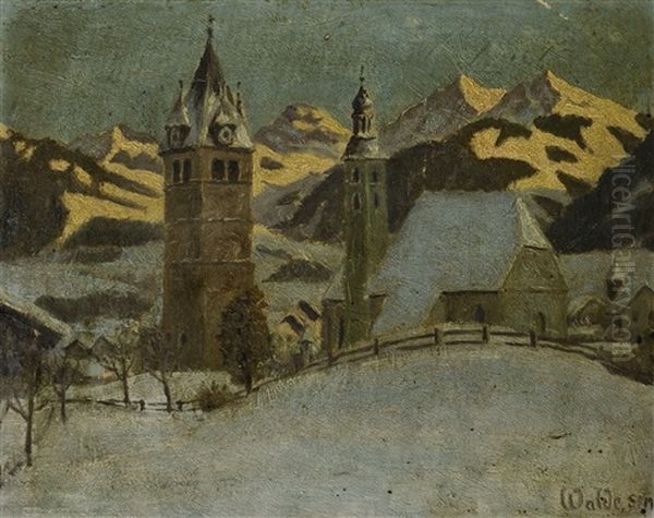 Winter In Den Bergen by Franz Walde