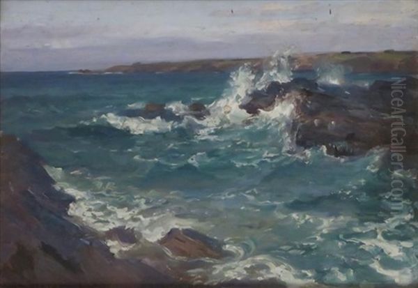 Seascape Oil Painting by Lionel Walden