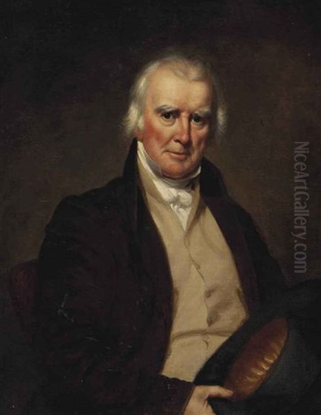 Portrait Of A Gentleman Oil Painting by Samuel Lovett Waldo