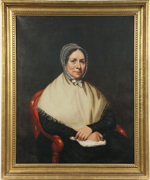 Portrait Of Elizabeth Koyler Harper Oil Painting by Samuel Lovett Waldo