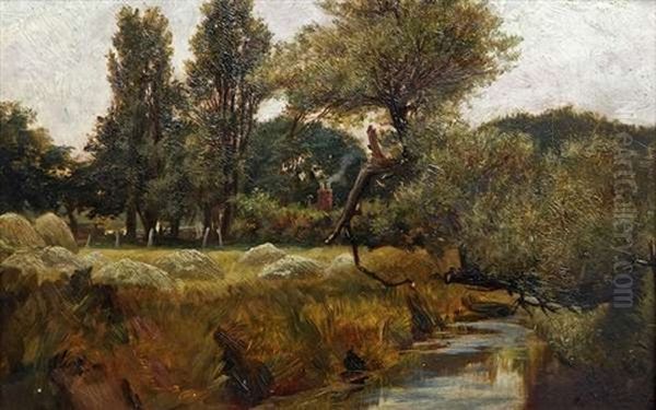 The Dodder Oil Painting by Francis S. Walker