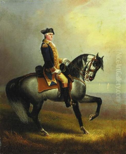 General Washington Oil Painting by James Walker