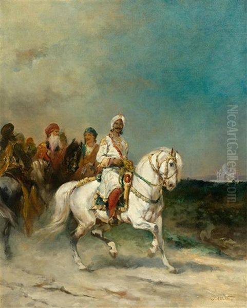 The Maharaja Of Jaipur by James Alexander Walker