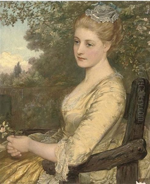 Spring Oil Painting by John Hanson Walker