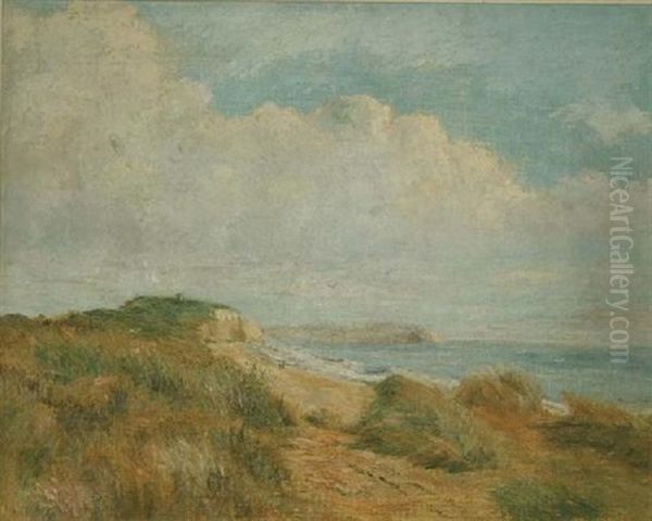 Beach Landscapes Oil Painting by Thomas Bond Walker