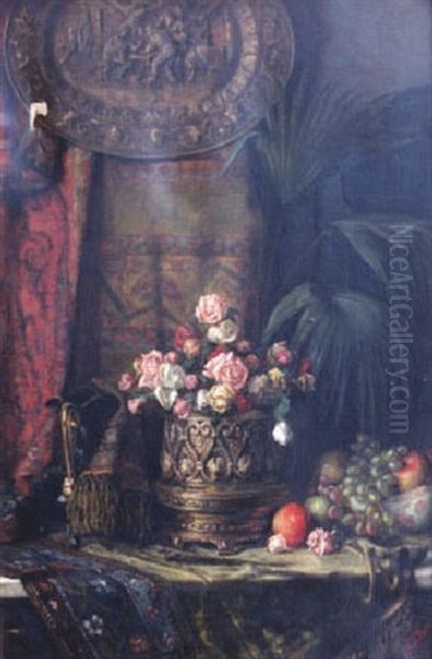 Still Life Oil Painting by A. Bryan Wall