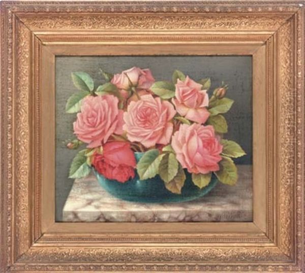 Roses Oil Painting by William Walton