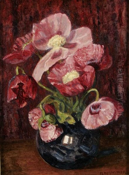 Still Life With Tulips by Marie Wandscheer