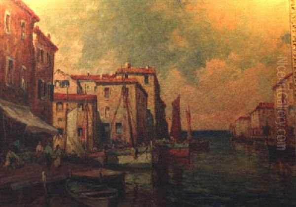 Venice Oil Painting by William Dudley Brunett Ward Jr.