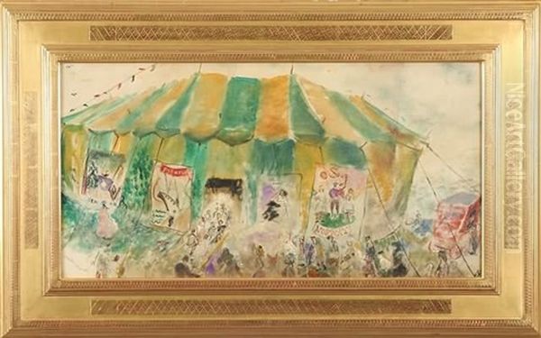 St. John Terrel's Music Circus, Lambertville, New Jersey Oil Painting by Charles Ward