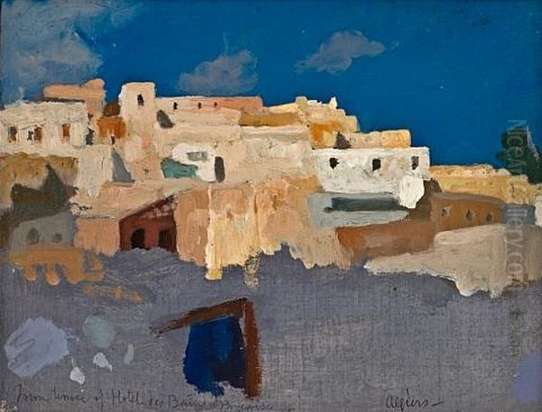 Algiers (study) Oil Painting by Marcus A. Waterman