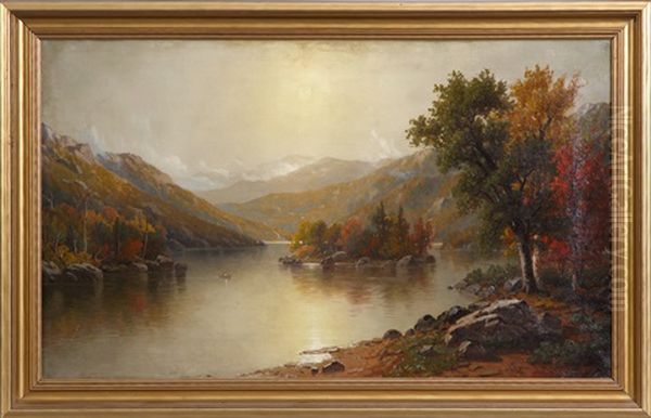 Landscape Oil Painting by George W. Waters