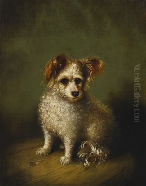 My Dog Oil Painting by Susan Catherine Waters