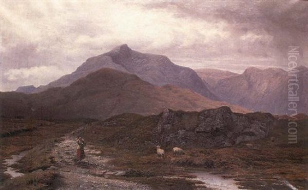 Mweelrea Mountain, Connemara by Bartholomew Colles Watkins