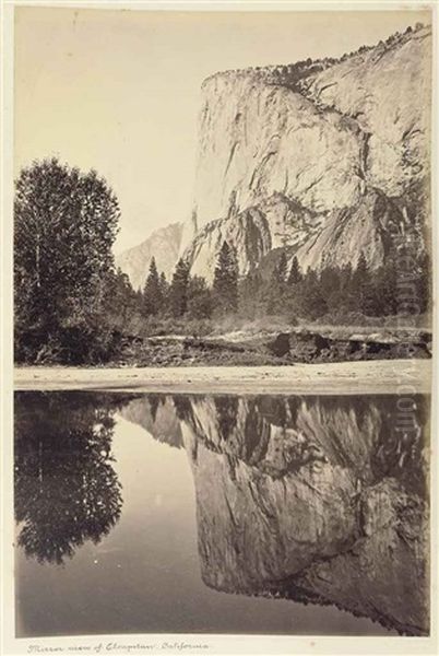 United States Of America, 1880s (album W/66 Works) Oil Painting by Carleton E. Watkins