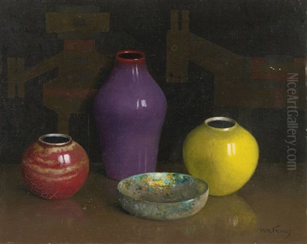 Still Life Oil Painting by Harry Willson Watrous